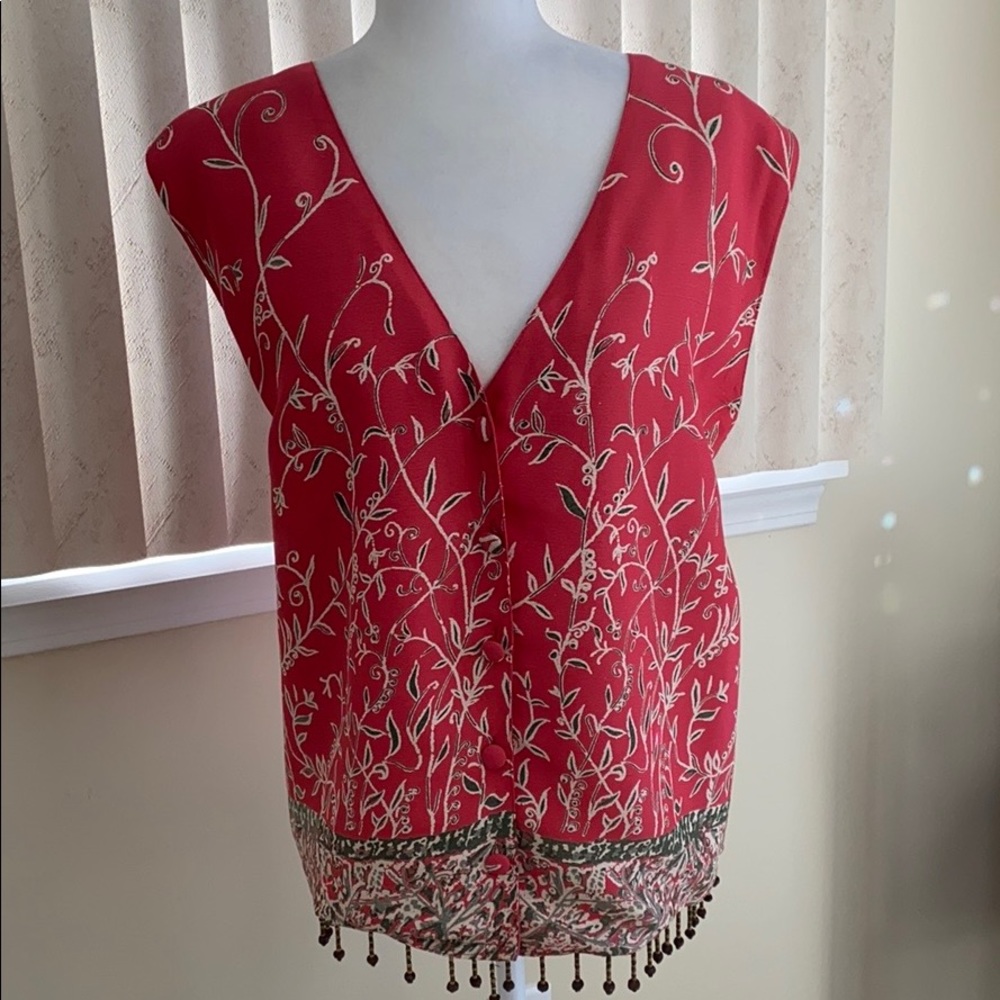 SHELLY & ARNOLD VEST NWT